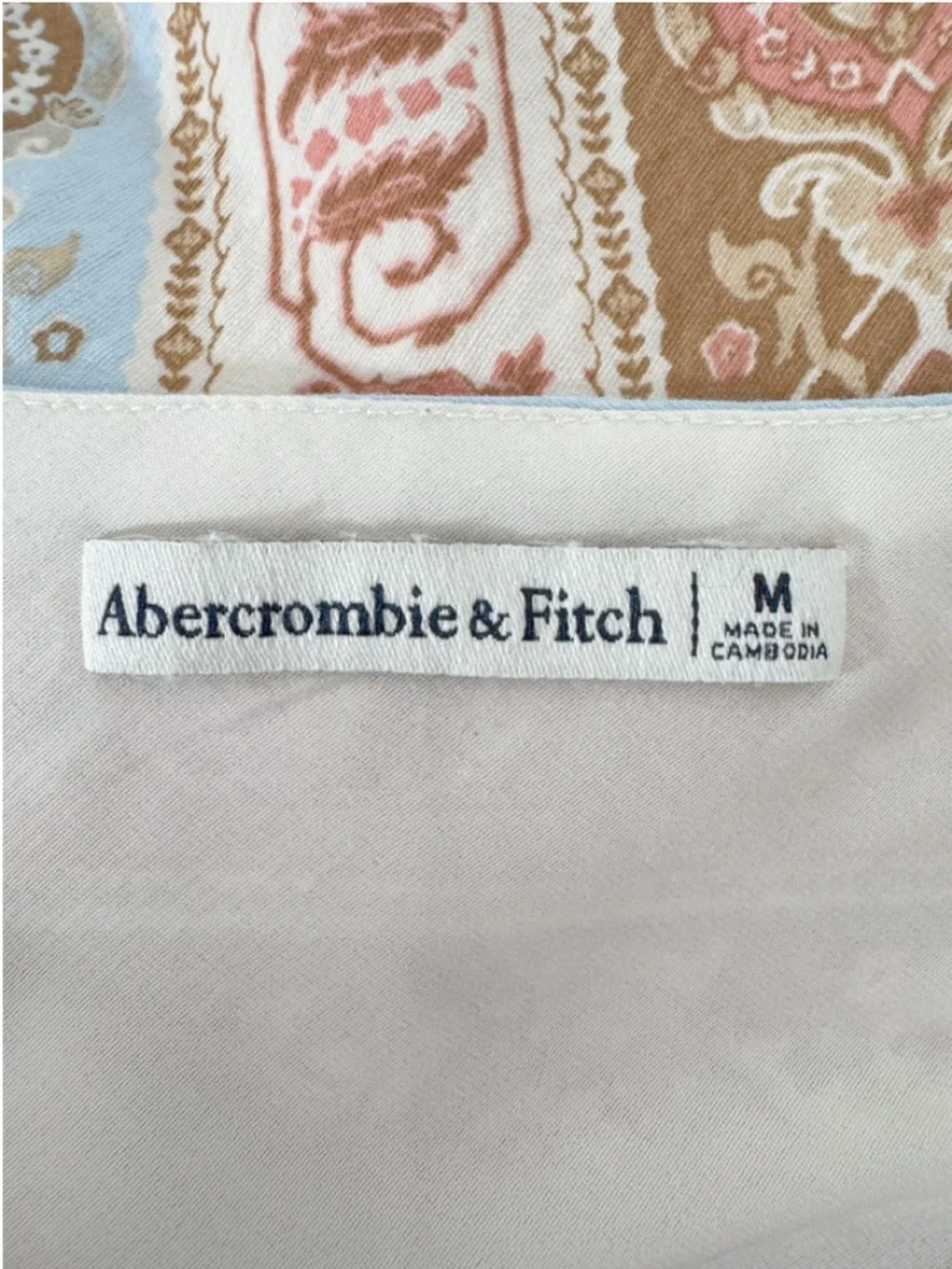 Abercrombie & Fitch Strapless Knotted Maxi Dress Size Medium